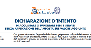 Dichiarazioni d’intento – ancora nessuna indicazione da parte dell’agenzia dele entrate