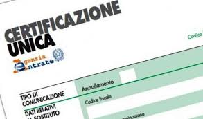 La Certificazione Unica 2021